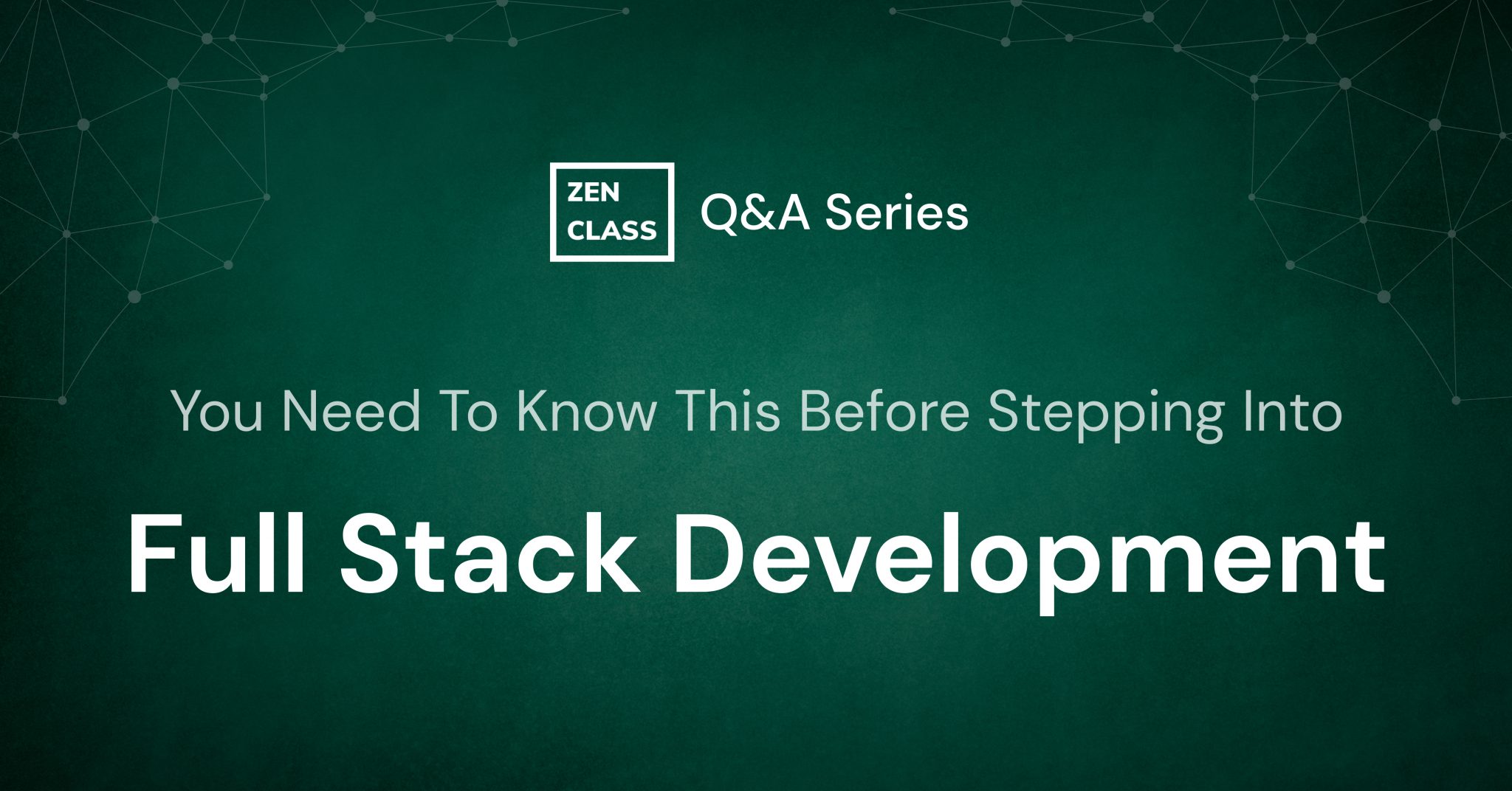 Know This Before Stepping Into Full Stack Development | Guvi