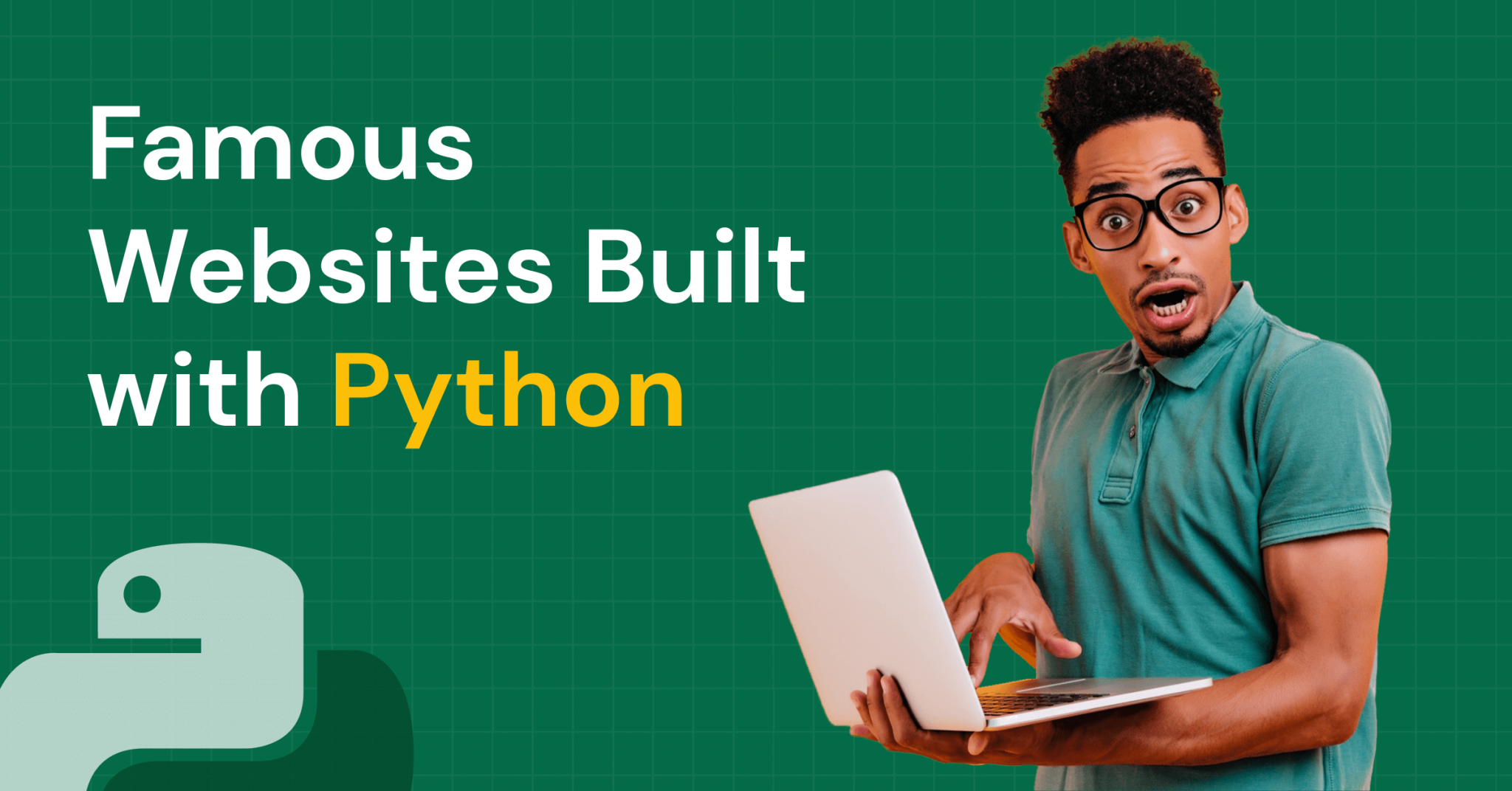 websites designed with python