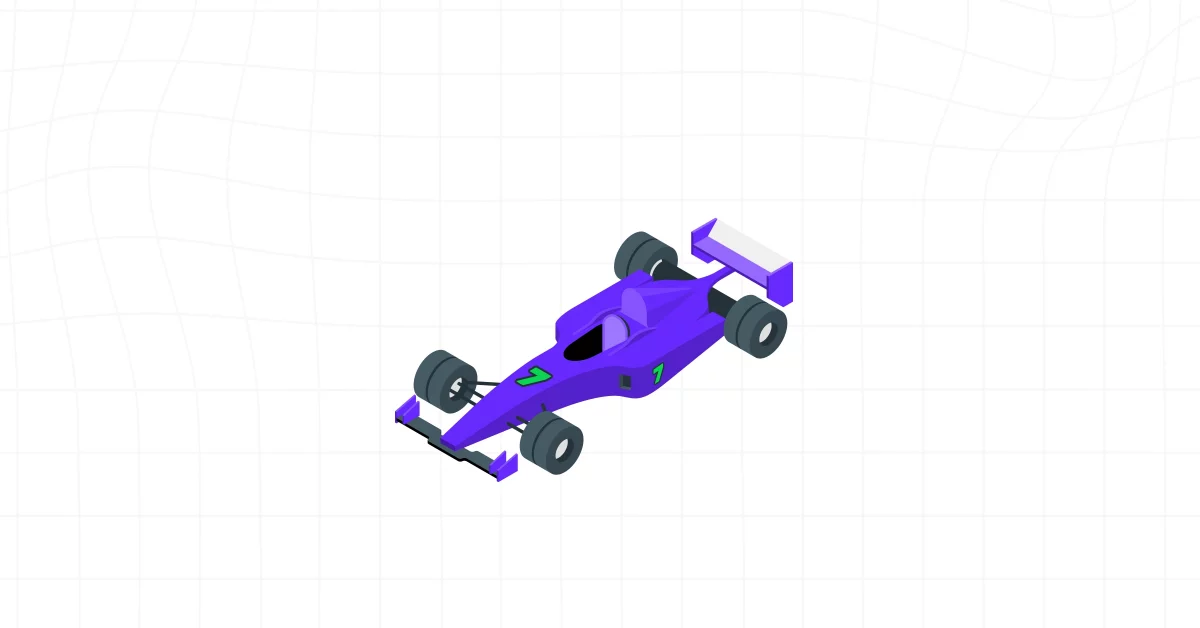 Miniature Formula 1 Car