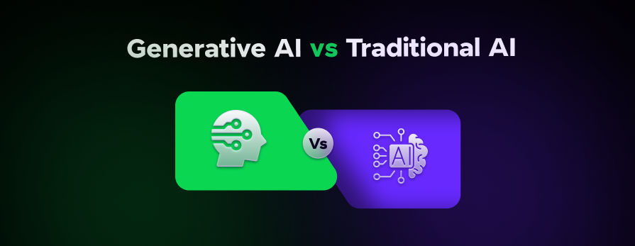 Generative AI vs Traditional AI