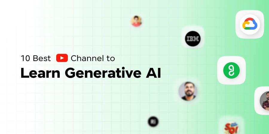 10 Best YouTube Channels to Learn Generative AI