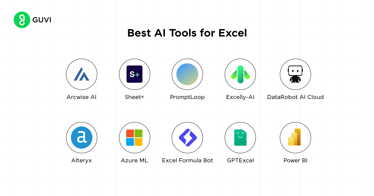 Top 10 AI Tools for Excel