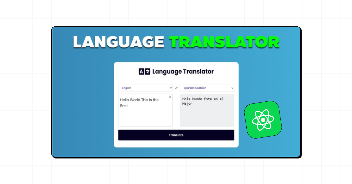 Language Translation App