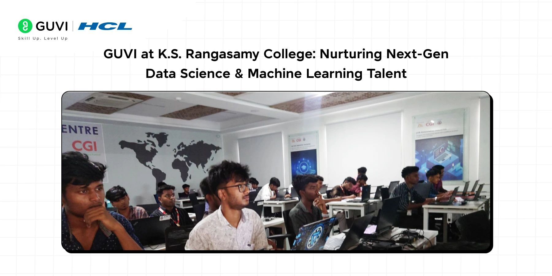 GUVI's training session at K.S. Rangasamy College