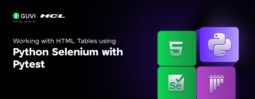 HTML Tables using Python Selenium