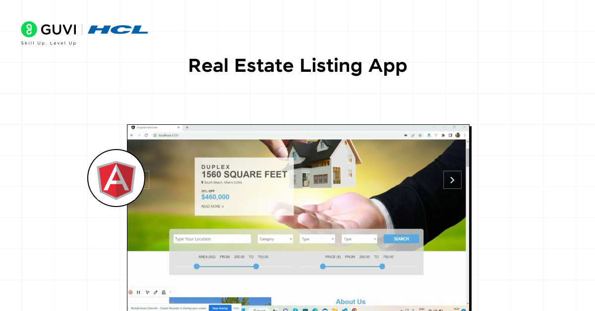 Real Estate Listing App