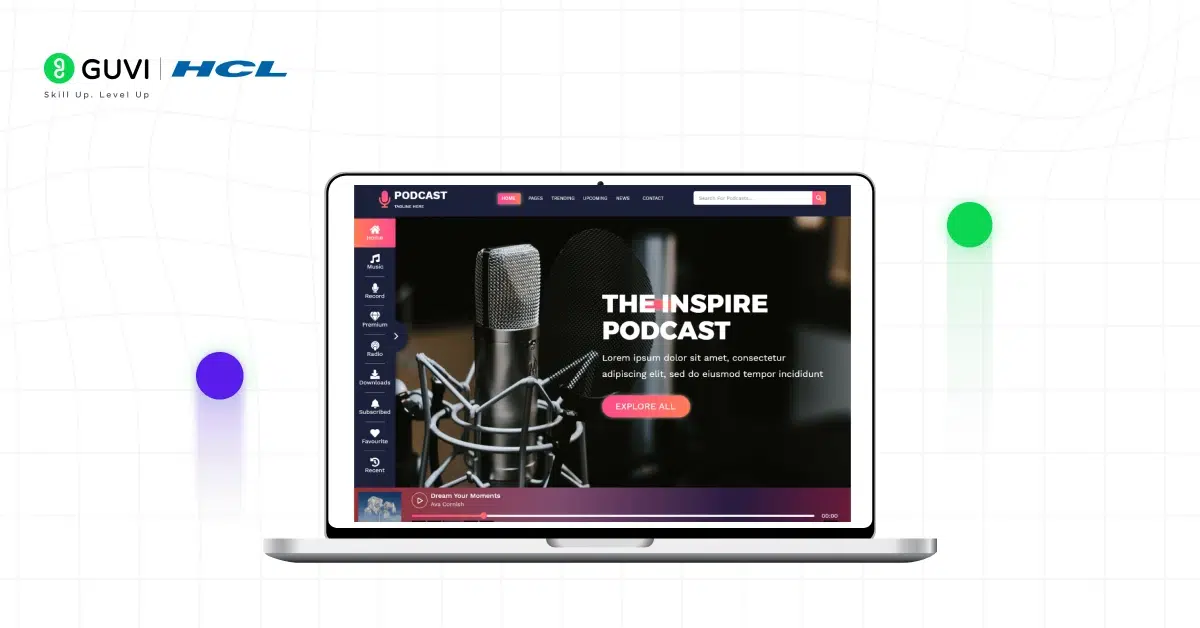 Podcasting Website