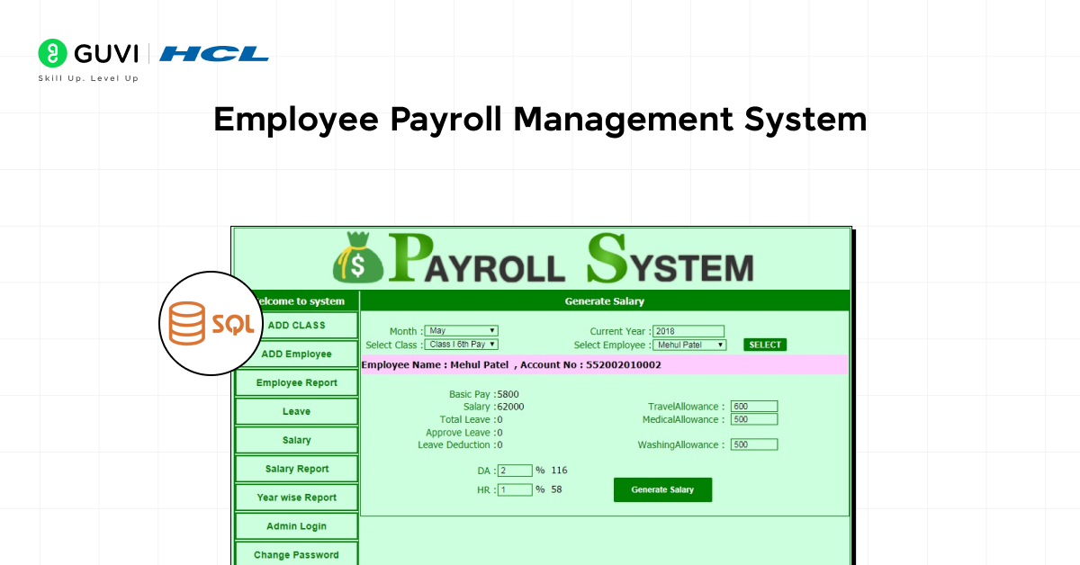 Employee Payroll Management System