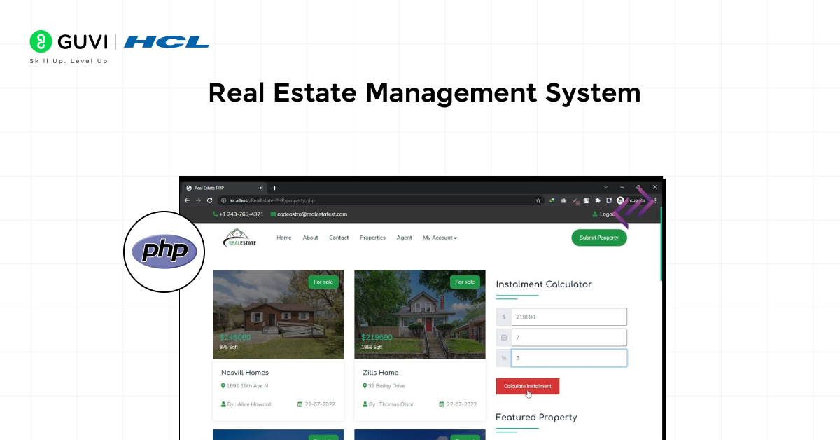 Real Estate Management System