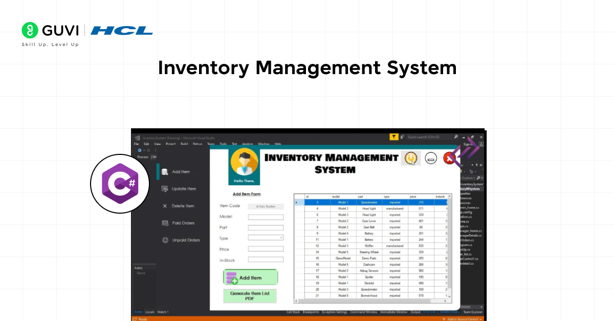 Inventory Management System