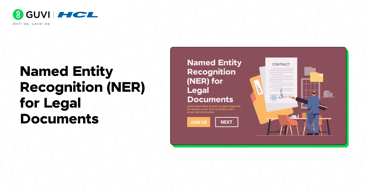 Named Entity Recognition (NER) for Legal Documents