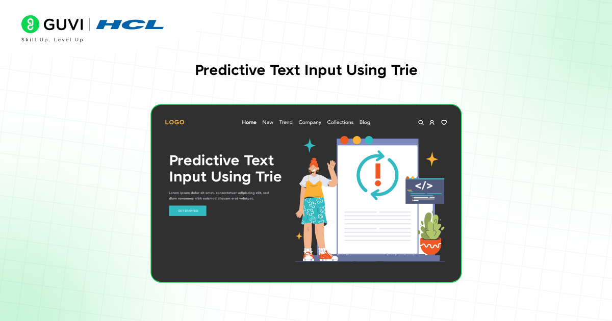 Predictive Text Input Using Trie