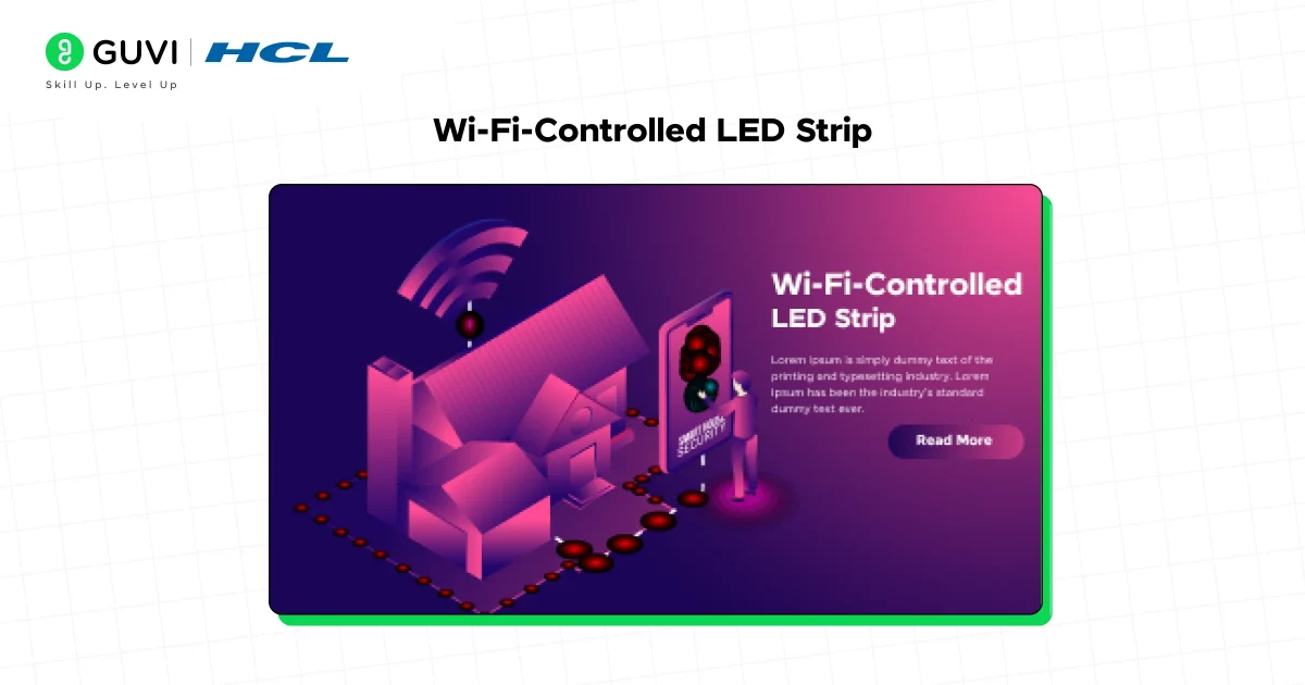 Wi-Fi-Controlled LED Strip