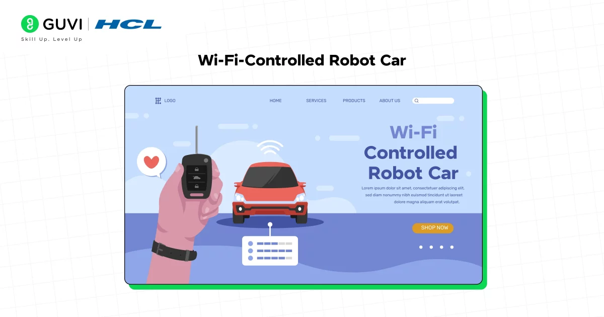 Wi-Fi-Controlled Robot Car