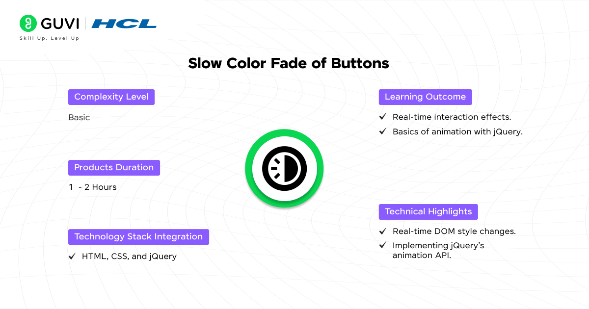 Slow Color Fade of Buttons