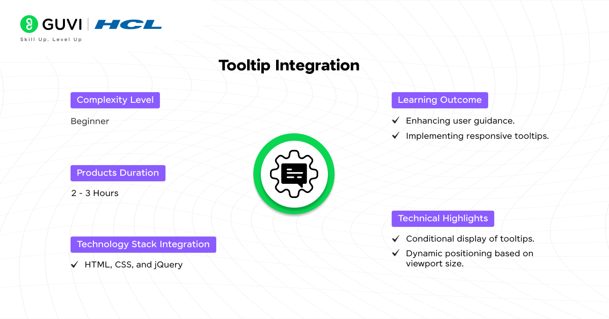 Tooltip Integration