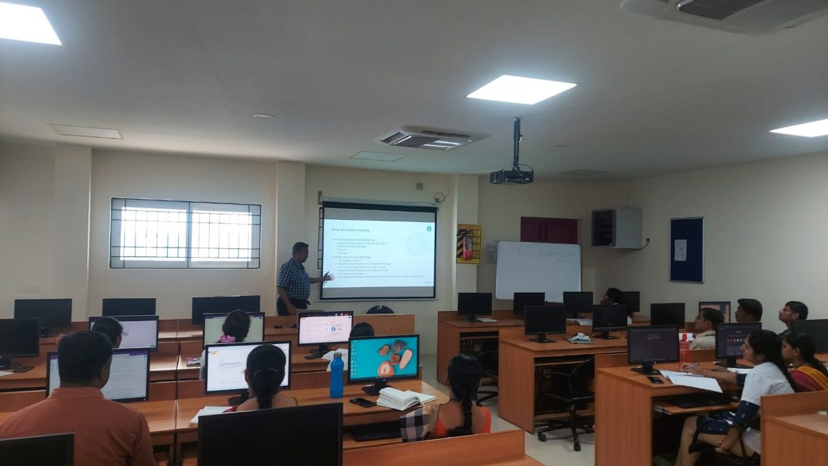 Upskilling the Teachers of Kongu College of Engineering