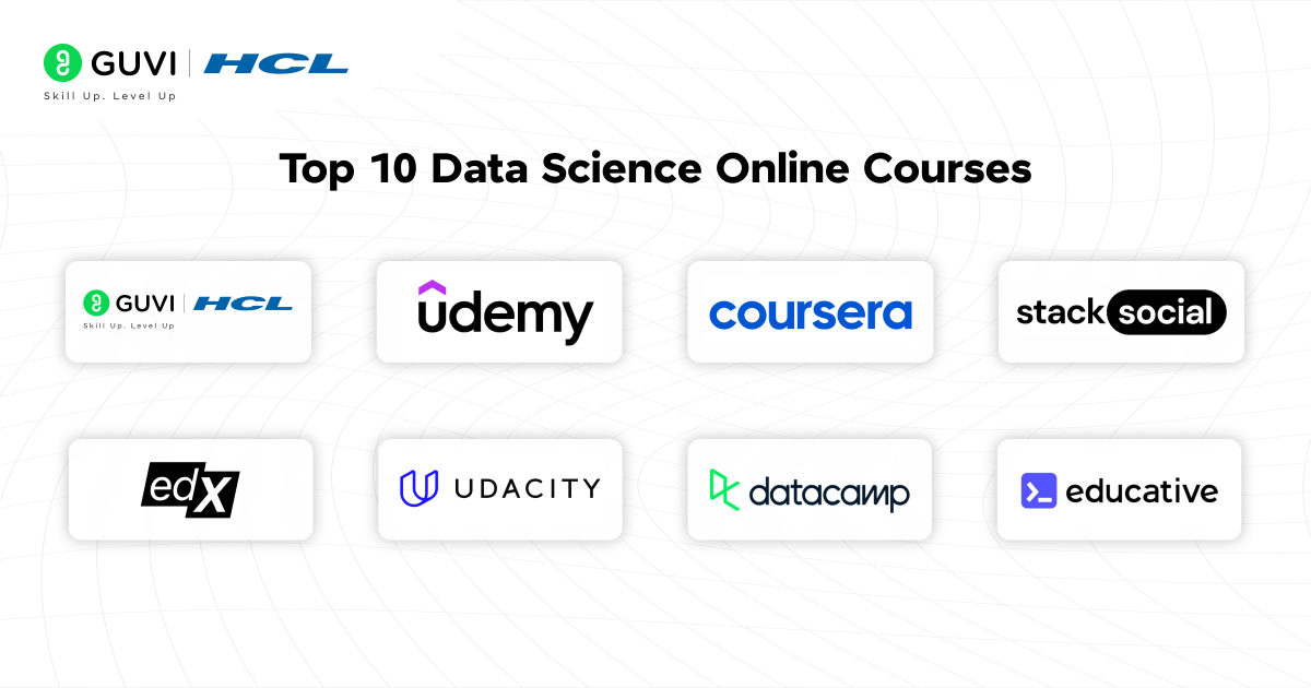 Top 10 Data Science Online Courses