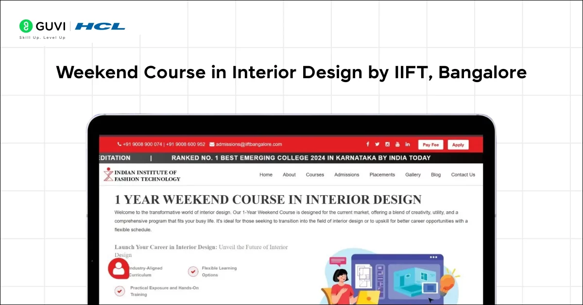 short term interior design course by iift